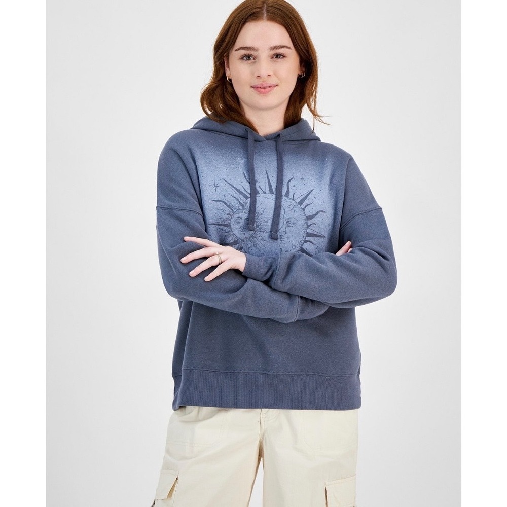 Grayson Threads the label Juniors'‎ Celestial Sun Graphic Hoodie size M